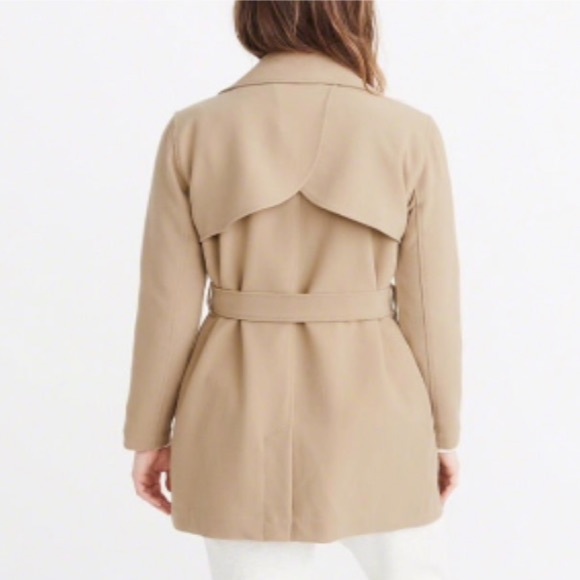 Abercrombie & Fitch Drapey trench coat - Picture 5 of 7